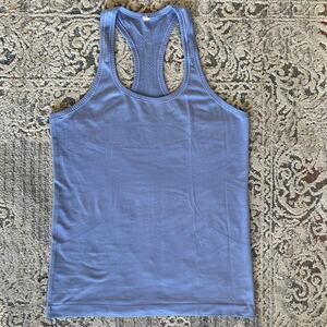 Lululemon Swiftly Tech Racerback Tank Top Size 10 Hydrangea Blue